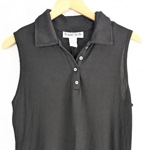 Ronni Nicole Minikleid 12 schwarz Vintage 90er minimalistisch lässig adrett dick - Bild 1 von 8