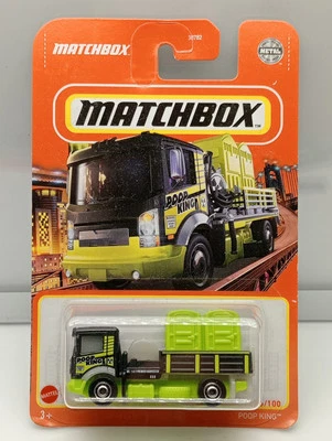 Matchbox Superfast / MB 1175 - Poop King - Portable Toilet Delivery Truck x1 - Image 1 of 4