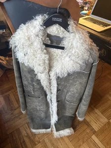 john varvatos shearling Coat - Picture 1 of 7