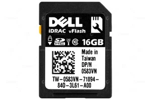 583VN DELL 16GB IDRAC FLASH SD CARD - Photo 1/6