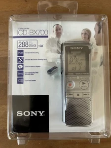 Sony ICD-BX700 Dictaphone Voice Recorder New Sealed - Picture 1 of 3
