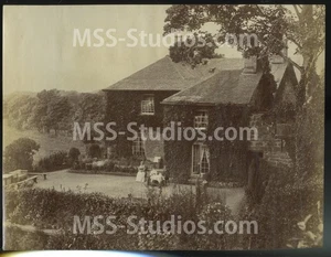 GLAN Y WERN, ARTHOG, WALES c.1900 - Albumen Photograph - Picture 1 of 2