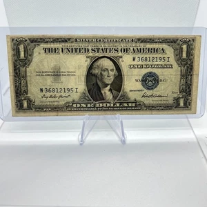 Silver Certificate $1 Dollar Bill Series 1935F (W36812195I) * US Paper Currency - Picture 1 of 2
