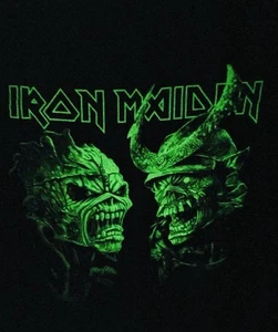 IRON MAIDEN T-Shirt  XL - Legacy Trooper vs. Samurai, Glow In The Dark, schwarz - Bild 1 von 8