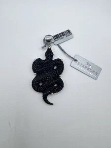 STARBORN CREATIONS Anhänger Schlange Schlange Sterling 925 schwarz  - Bild 1 von 5