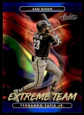 2022 Panini Absolute Extreme Team Fernando Tatis Jr. /149 San Diego Padres #ET-3 - Image 1 of 2