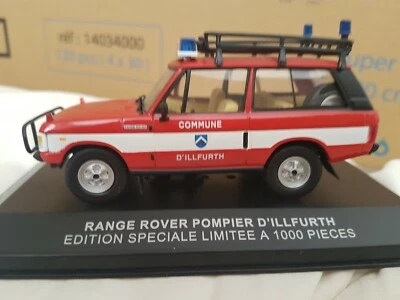 Range Rover IXO modèle 1970 pompiers - série limitée - 1/43 - Photo 1/4