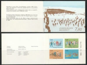 Finlandia 1988 2029, folleto deportivo popular MNH. - Imagen 1 de 1