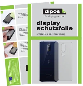 2x Pantalla para Nokia X7 (2018) trasero Protector de protectores mate dipos - Imagen 1 de 6