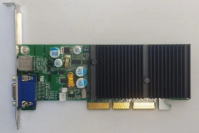 EVGA 128-A8-N303-L2 AGP Video Card , Nvidia e-GeForce FX 5200 , 128MB, S-Video - Image 1 of 4