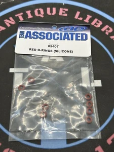 Team Associated. RED O-RINGS (SILICONE). Item #5407 New Old Stock. - Picture 1 of 1