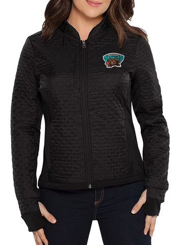 NBA Touch by Alyssa Milano Vancouver Grizzlies Women's Lead Off Full Zip Jacket Cover