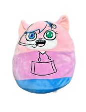 13" ALPHA LEXA Plush Soft Ryan's World Pink Cat SQUISHMALLOW Pillow Kellytoy