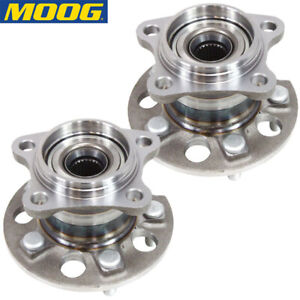 Moog AWD Pair Rear Wheel Bearing & Hub Assembly for 2004-2013 Toyota Highlander