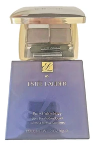 Estee Lauder PURE COLOR ENVY Luxe EyeShadow Quad - 5 GREY HAZE - 0.21oz/6g - NEW - Picture 1 of 4
