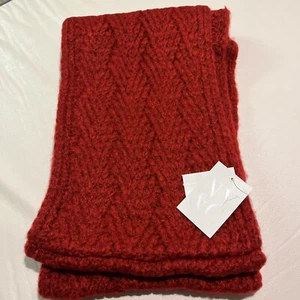 NY&C Damen ungroß Infinity Schal festlich rot Farbe 11" breit Neu mit Etikett - Bild 1 von 3