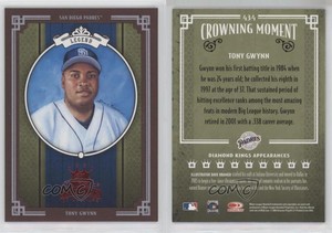 2005 Donruss Diamond Kings Red Framed Tony Gwynn #434 HOF