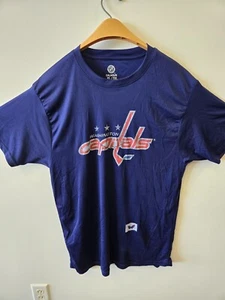 Washington Capitals Mens NHL Licensed XL Blue Graphic Logo 100% Poly - Bild 1 von 7