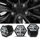 Set of 20 Alloy Wheel Nut Covers Caps 17mm Removal Tool Universal UK Flag NC 27