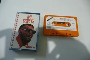 RAY CHARLES K7 AUDIO TAPE CASSETTE. SEE SEE RIDER.HEY NOW.  - Picture 1 of 2
