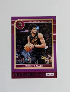 2024-25 Panini NBA Hoops - Jarrett Allen - Purple Flood - Cleveland - #8 - Foto 1 di 2