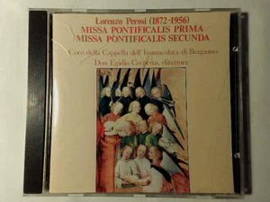 DON EGIDIO CORBETTA Lorenzo Perosi: Missa pontificalis prima - Secunda cd RARO!! - Picture 1 of 1