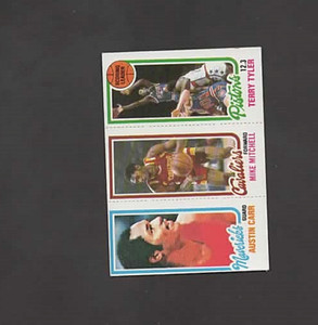 1980-81 Topps #81-56-61 Austin Carr, Mike Mitchell, Terry Tyler