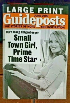 Guide Posts  Large Print  CSI's  Marg Helgenberger  June 2009 - Image 1 of 2