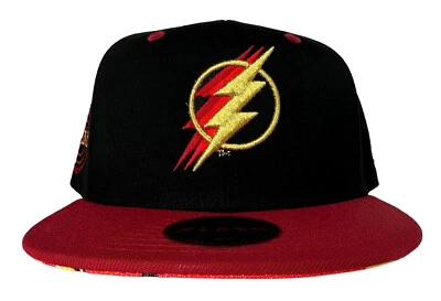 Boné Snapback UV Exclusivo DC The Flash Filme Tampas, Juventude - Imagem 1 de 4
