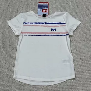 Helly Hansen Youth TShirt 152/12 Regular Fit Sara Pink Blue Short Sleeve NEW NWT - Picture 1 of 5