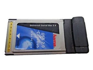 HAMA Model: 39701 ADAPTER Universal Serial USB 2.0 CardBus 32 bit PC Card #WL124 - Bild 1 von 4