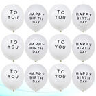 100 Pcs To You Balloons Number Happy Birthday Ballons