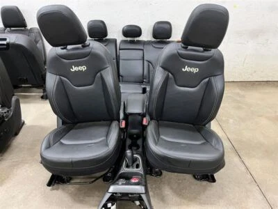 Cloth And Leather Bucket Seat Set Fits 17-21 Compass 2824822 - Image 1 of 4