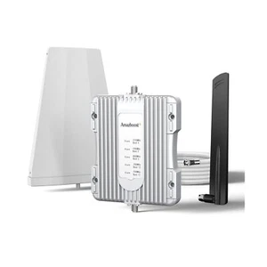 Amazboost Booster de téléphone portable pour la maison - Jusqu'à 2 500 pieds carrés, signal de téléphone portable B... - Photo 1 sur 8