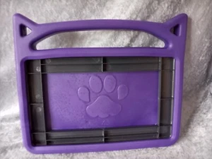 All new case for 10 inch tablet purple with dog paw - Picture 1 of 1
