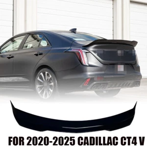 ALERÓN DE MALETERO BRILLANTE HIGH KICK DUCKBILL PARA 20-25 CADILLAC CT4 V ESTILO BLACKWING - Imagen 1 de 9