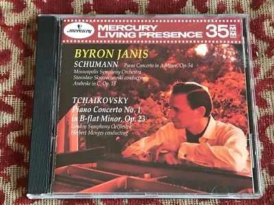byron janis - schumann & tchaikovsky piano concerto  . cd   - Изображение 1 из 2