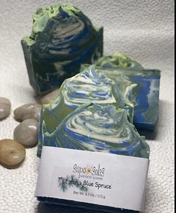 Soap- Blue Spruce - Picture 1 of 2
