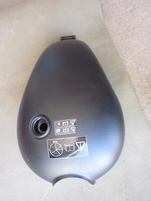 Triumph Street Cup Bobber Gas Fuel Tank Petrol Reservoir black - Image 1 of 4