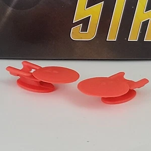 2 HASBRO 2016 Star Trek Risk Game Replacement Pieces, Blue Picard's Ships - Picture 1 of 4
