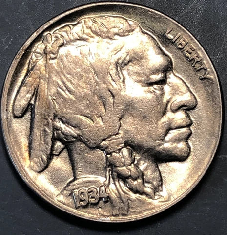 1934-D Buffalo Nickel CHOICE BU *UNCIRCULATED* Cover
