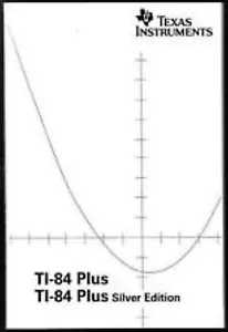 Ti 84 Plus Silver Edition Guidebook By Texas Instruments Book Paperback - Imagen 1 de 3