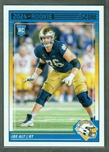 2024 Panini Score Joe Alt Rookie #307 Chargers RC QTY - Bild 1 von 2