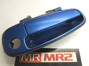 Manija de puerta exterior lado conductor Toyota MR2 MK2 azul caribeño 8B6 diestro - Imagen 1 de 1