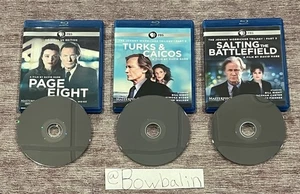 The Johnny Worricker Trilogy Pt. 1, 2 & 3 (PBS Blu-ray 2014) Pre owned Like New! - Picture 1 of 14