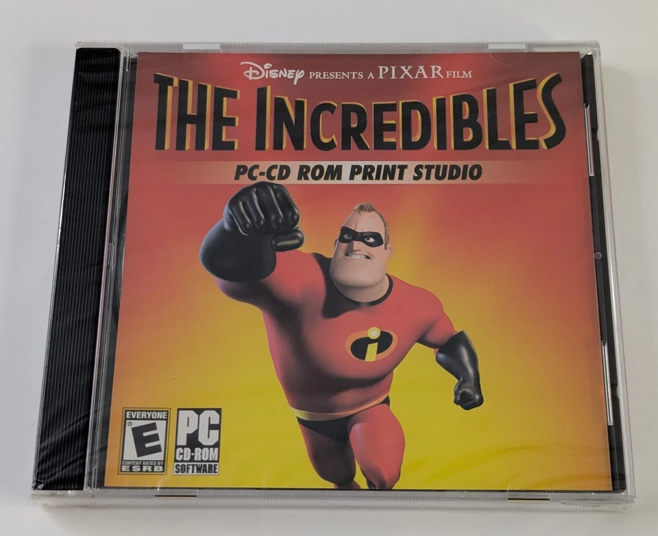 The Incredibles Print Studio PC-CD ROM (New) - Image 1 of 2
