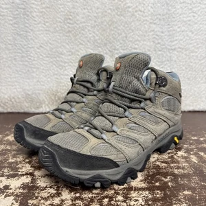 Merrell Moab 3 mittelgrau blau wasserdicht J500162W Wanderschuhe Damengröße 8,5 W - Bild 1 von 12