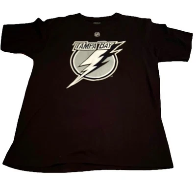 Tampa Bay Lightning Martin St. Louis #26 Reebok NHL Hockey Camiseta Negra M  Foto 1 de 4