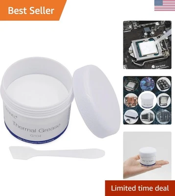 G104 White Thermal Compound 200g - Non-Toxic, High Temp Resistance for CPUs - Image 1 of 4