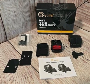 CVLIFE WolfCloak Reflex / Red Dot Sight, RMR Footprint/Shake Awake OPENBOX. - Picture 1 of 6